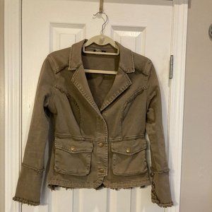Olive Green Brown Jacket or Blazer